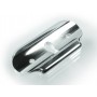 HANDLEBAR BOLT-ON BRACKET 25.4 MM POLISHED FOR MOTOSCOPE MINI