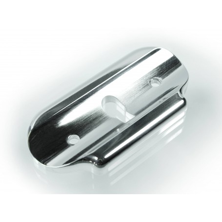 HANDLEBAR BOLT-ON BRACKET 22 MM POLISHED FOR MOTOSCOPE MINI