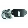 HANDLEBAR CLIP-ON BRACKET 25.4 MM BLACK FOR MOTOSCOPE MINI