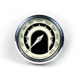 MST SPEEDSTER ANALOG SPEEDOMETER POLISHED