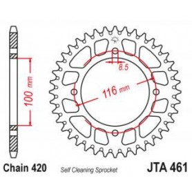 SPROCKET RL 51T KAW BLK