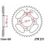 SPROCKET REAR 36T 420 BLK