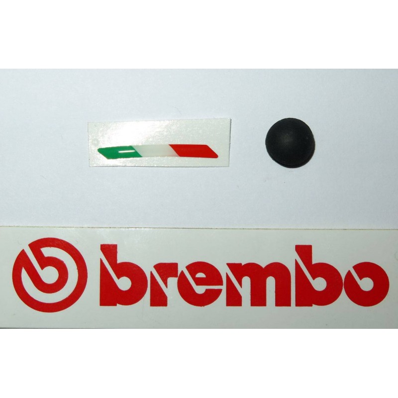 Brembo Sticker and Rubber Cap - Corsa Corta