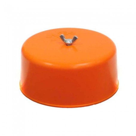 85-8913CO K&N Carburetor Cover Orange