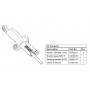 Öhlins Universal Steering Damper 63mm Ti