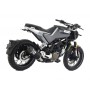 ARROW DARK ALU CARBON TERMINAL INDY RACE APPROVED HUSQVARNA SVARTPILEN 125 21