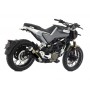 ARROW DARK NICHROM TERMINAL PRO RACE APPROVED HUSQVARNA SVARTPILEN 125 2021