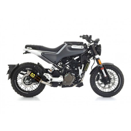 ARROW DARK STEEL TERMINAL GP2 APPROVED HUSQVARNA SVARTPILEN 125 2021