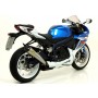 KIT SILENCER GP2 ARROW STEEL DARK SUZUKI GSX-R 600 2011-2016