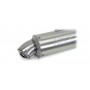 SILENCER PARIS DAKAR ARROW STAINLESS STEEL HONDA NX 650 DOMINATOR 1987-1993