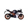 SILENCER PRO RACE ARROW STEEL DARK KTM RC 125 2017-2018