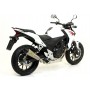 SILENCER RACE TECH ARROW ALUMINUM CARBON HONDA CB 500 F 2013-2015