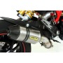 SILENCER RACE TECH ARROW ALUMINUM DARK DUCATI HYPERMOTARD 2013-2015