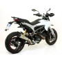 SILENCER RACE TECH ARROW ALUMINUM DARK DUCATI HYPERMOTARD 2013-2015