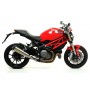 SILENCER RACE TECH ARROW ALUMINUM DARK DUCATI MONSTER 1100 EVO 2011-2013