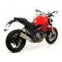 SILENCER RACE TECH ARROW ALUMINUM DARK DUCATI MONSTER 1100 EVO 2011-2013