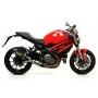 SILENCER RACE TECH ARROW ALUMINUM DARK DUCATI MONSTER 1100 EVO 2011-2013