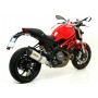 SILENCER RACE TECH ARROW ALUMINUM DARK DUCATI MONSTER 1100 EVO 2011-2013