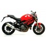 SILENCER RACE TECH ARROW ALUMINUM DARK DUCATI MONSTER 1100 EVO 2011-2013