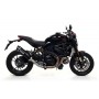 SILENCER RACE TECH ARROW ALUMINUM DARK DUCATI MONSTER 1200 R 2016-2018