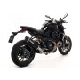 SILENCER RACE TECH ARROW ALUMINUM DARK DUCATI MONSTER 1200 R 2016-2018