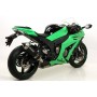 SILENCER RACE TECH ARROW ALUMINUM DARK INOX KAWASAKI ZX-10R 2011-2015