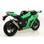 SILENCER RACE TECH ARROW ALUMINUM DARK INOX KAWASAKI ZX-10R 2011-2015