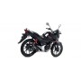 SILENCER XKONE ARROW STEEL DARK HONDA CB 125 F 2017-2019