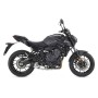 ARROW ALUMINUM CARBON TERMINAL THUNDER APPROVED YAMAHA MT-07 2021