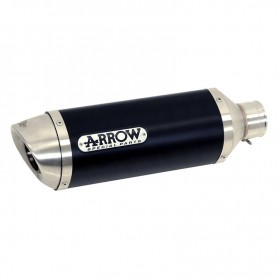 ARROW DARK ALU STAINLESS STEEL TERMINAL STREET THUNDER APPROVED YAMAHA MT 125 21