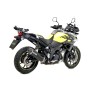 ARROW DARK ALU CARBON TERMINAL MAXI RACE TECH APPROVED SUZUKI V-STROM 1050 20-21