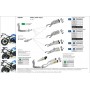 ARROW Pro Racing GSXR1000 WVCY 09-10 Edelstahl 