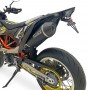 ARROW DARK ALUMINUM CARBON TERMINAL RACE TECH APPROVED KTM 690 SMC R 2021