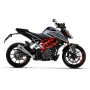 System Exhaust For Ktm Duke 125/390 Nichrom Pro-race Steel 2021