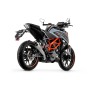 System Exhaust For Ktm Duke 125/390 Nichrom Pro-race Steel 2021