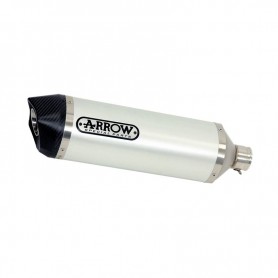 Race-Tech aluminium silencer with carby end cap