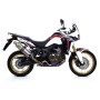 ARROW MAXI RACE TECH TERMINAL TITANIUM STEEEL HONDA CRF 1000 L AFRICA TWIN 16-19