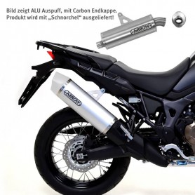 ARROW MAXI RACE TECH TERMINAL ALUMINUM STEEL HONDA AFRICA TWIN ADV SPORTS 18-19