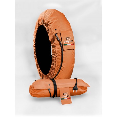 TIRE WARMER SET SUPREMA SPINA MEDIUM/X-LARGE 17" ORANGE