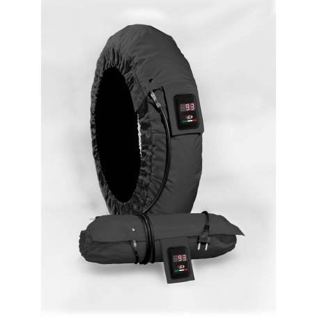 TIRE WARMER SET SUPREMA VISION MEDIUM/X-LARGE 17" BLACK