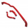 Samco Radiator Hose kit Red Vespa GTV 300 I.E.|GTV 250 I.E.|GTS 300 I.E.
