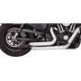 Vance & Hines Shortshots Staggered Exhaust System Chrome