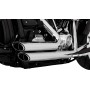 Vance & Hines Shortshots Staggered Exhaust System Chrome