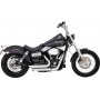 Vance & Hines Shortshots Staggered Exhaust Systems Chrome
