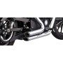 Vance & Hines Shortshots Staggered Exhaust System Black