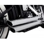Vance & Hines Big Shots Staggered 2-into-2 Exhaust System Chrome