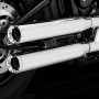 Vance & Hines Eliminator 300 Slip-On Mufflers Chrome