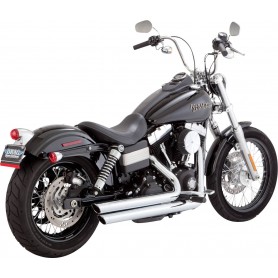 Vance & Hines Big Shots Staggered Exhaust System Chrome