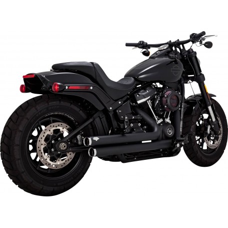 Vance & Hines Big Shots Staggered 2-into-2 Exhaust System Black