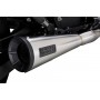 Vance & Hines 2-into-1 Upsweep Exhaust System Brushed